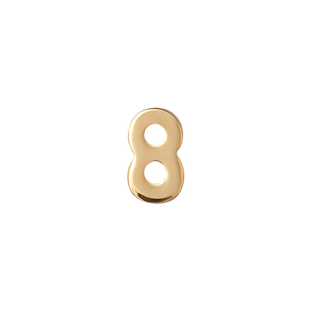 14k Skinny 8 (plain)
