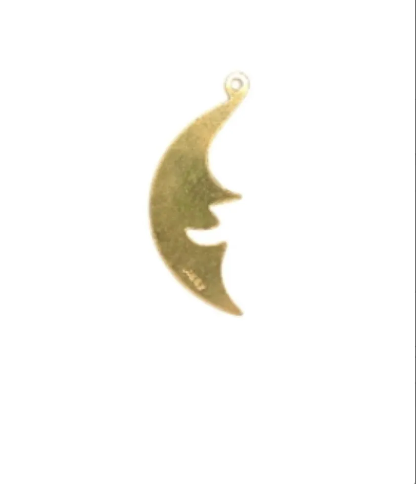 14KGF Moon Charm 367