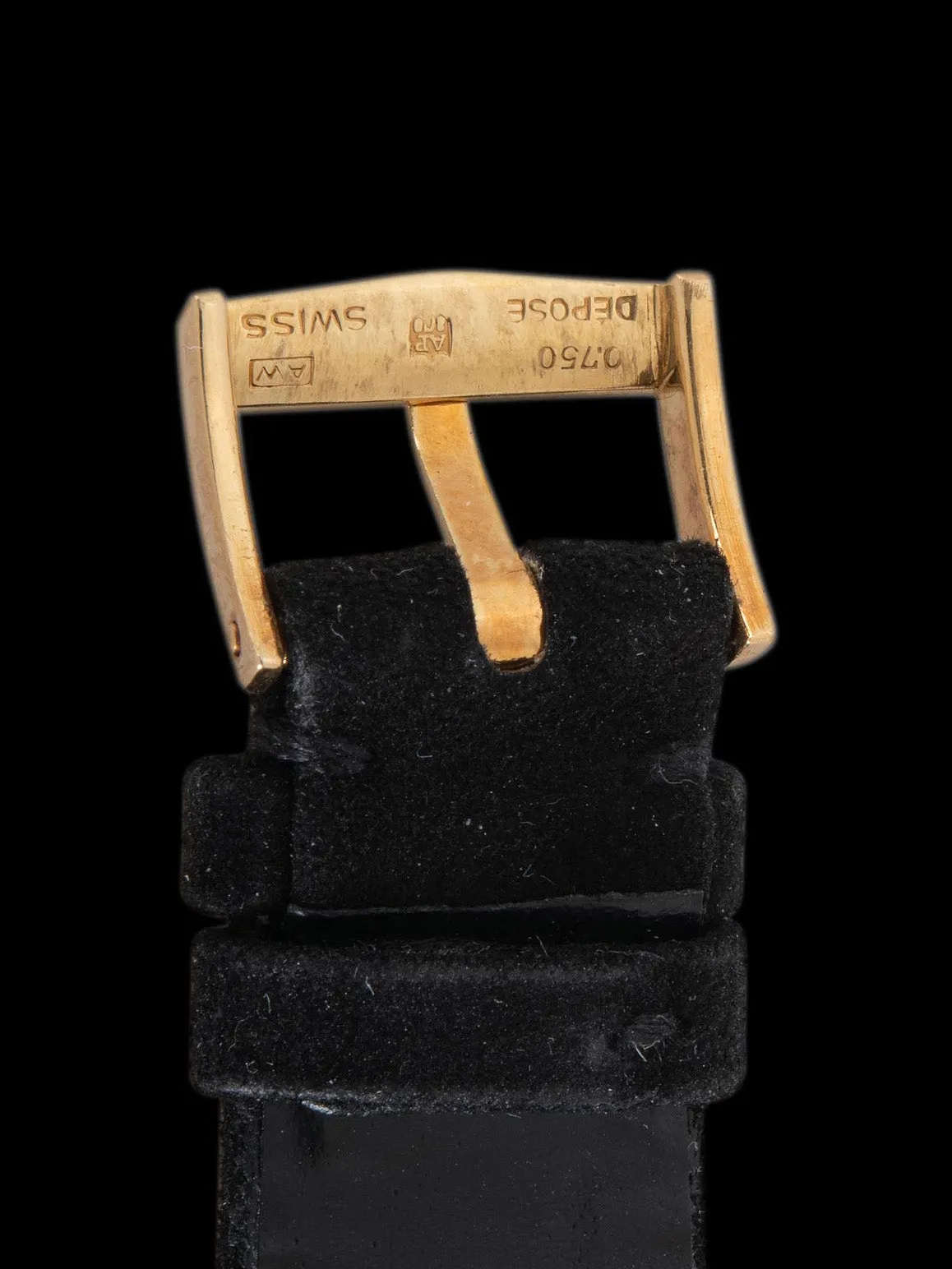 1950s Audemars Piguet Ladies Cocktail Watch in 18K White & Yellow Gold W/ Sapphire Set Bezel "Cal. K2001"