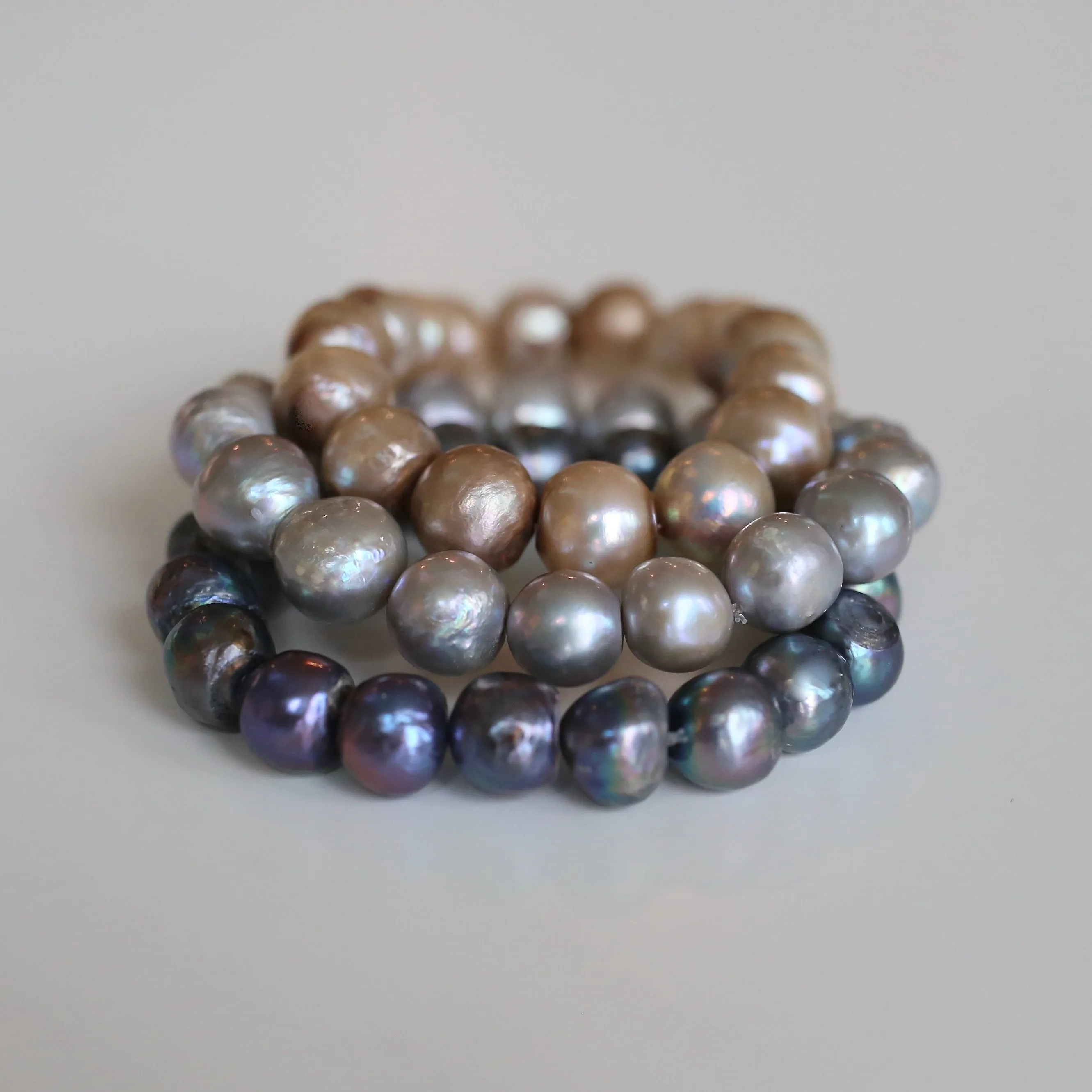 200-03-STR | CHAMPAGNE BAM BAM STRETCH BRACELET