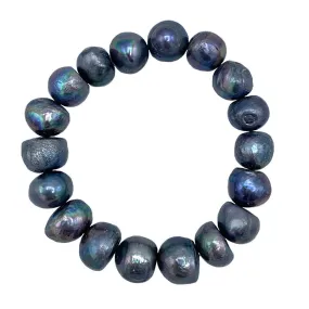 200-10-STR | BLACK BAM BAM STRETCH BRACELET
