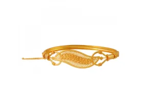 22k Magnificent Piece Of Gold Bangle With Intricate Details