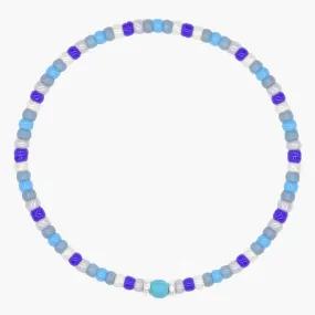 2mm Beads Dandy Bracelet (Shade Of Blue)
