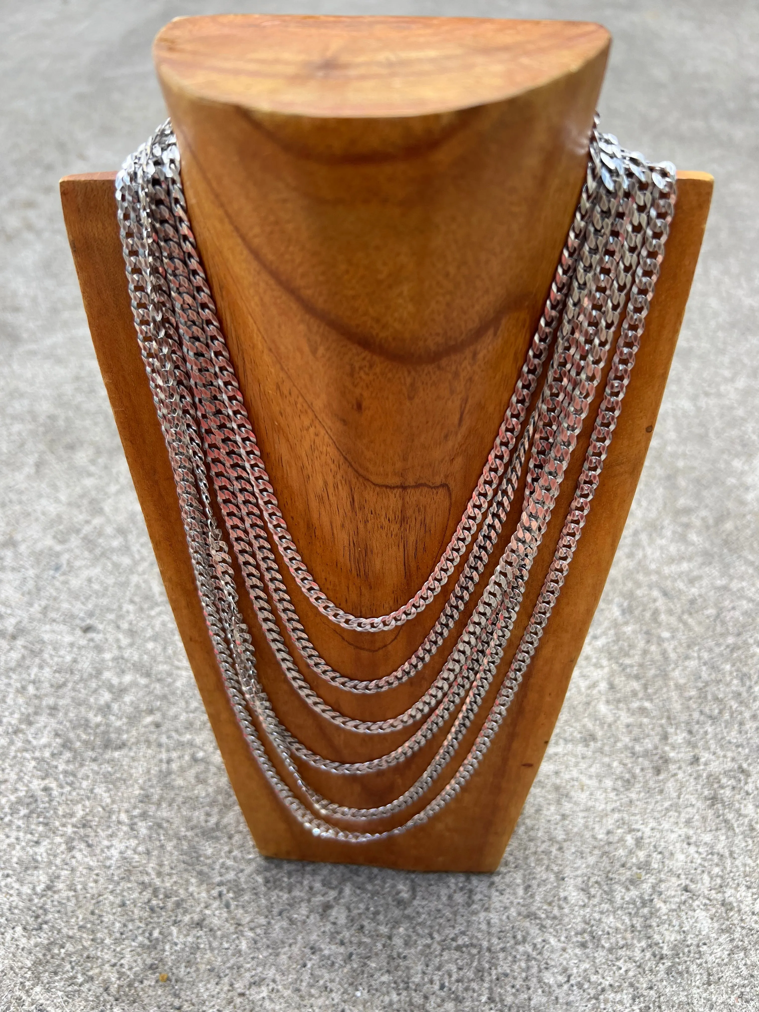 5.2 mm Curb Chain Sterling Silver