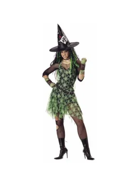 Adult Punk Rocker Witch Costume