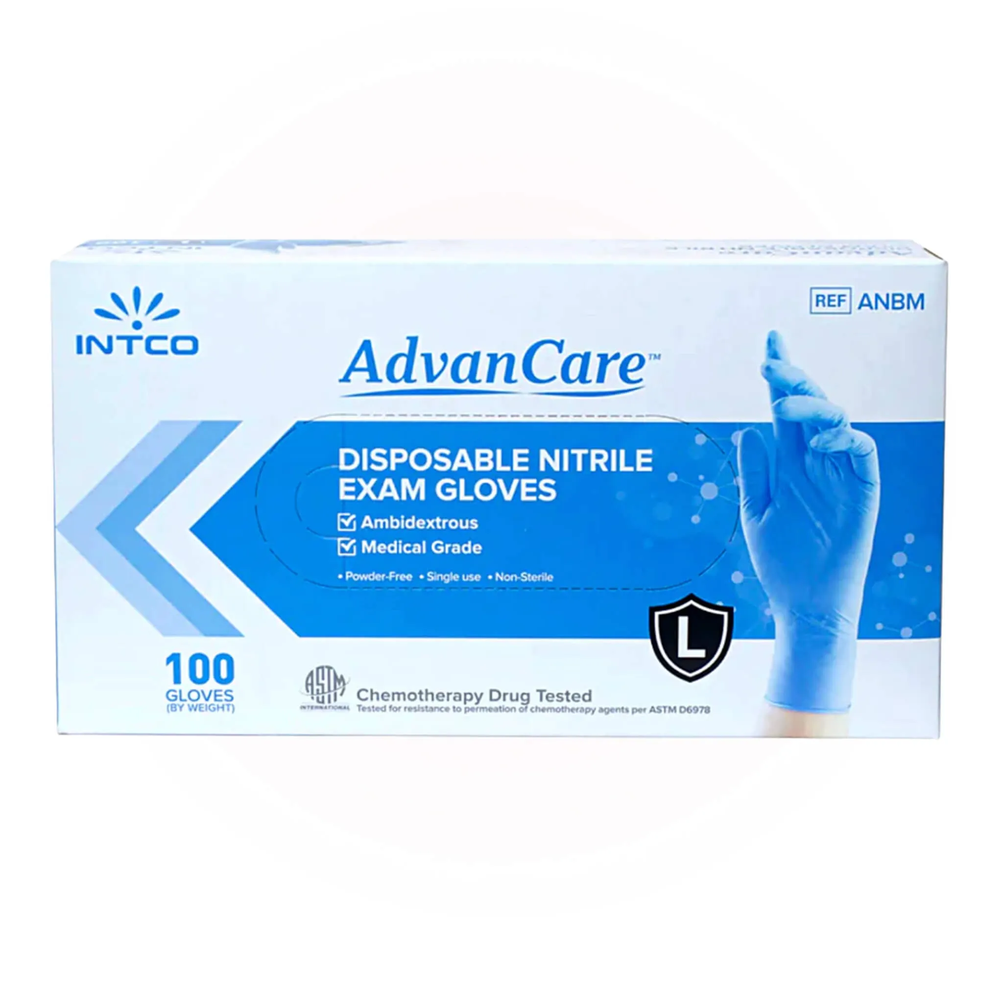 AdvanCare Nitrile Powder-Free Exam Gloves