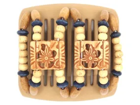 African Butterfly Chameleon Hair Comb - Dupla Blonde 24