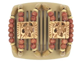 African Butterfly Chameleon Hair Comb - Dupla Blonde 33