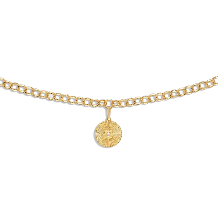 Alexa Leigh-Guidance Necklace-Gold 16"