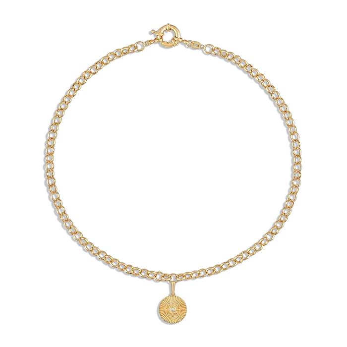 Alexa Leigh-Guidance Necklace-Gold 16"