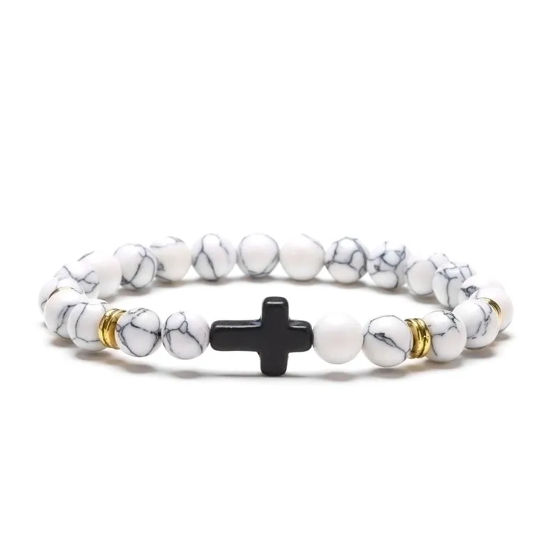 Alloy Fashion Cross Bracelet  (red Pine) Nhyl0582-red-pine
