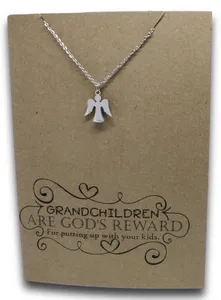 Angel Pendant & Chain - Card 174