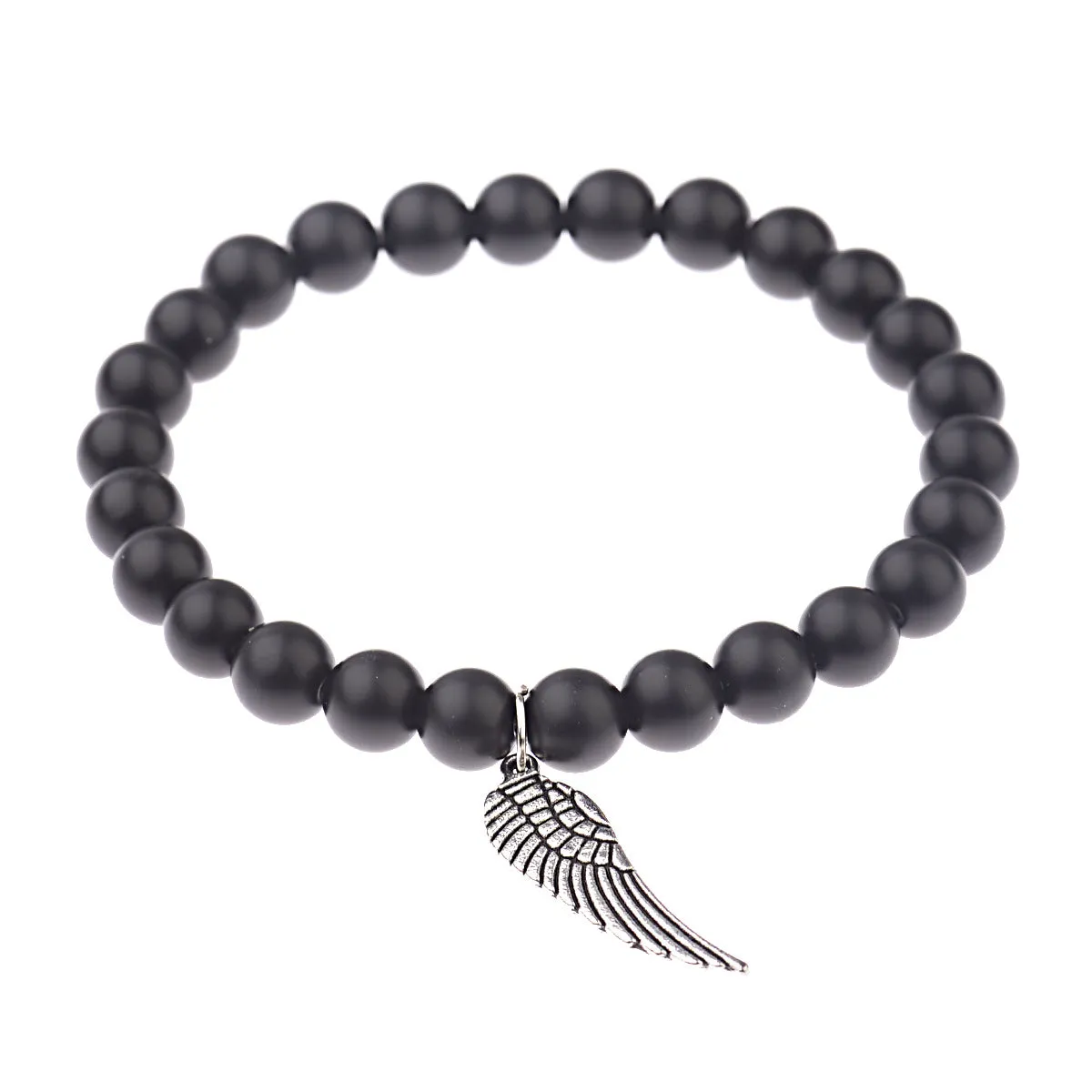 Angel wings imported white pine bracelet bracelet