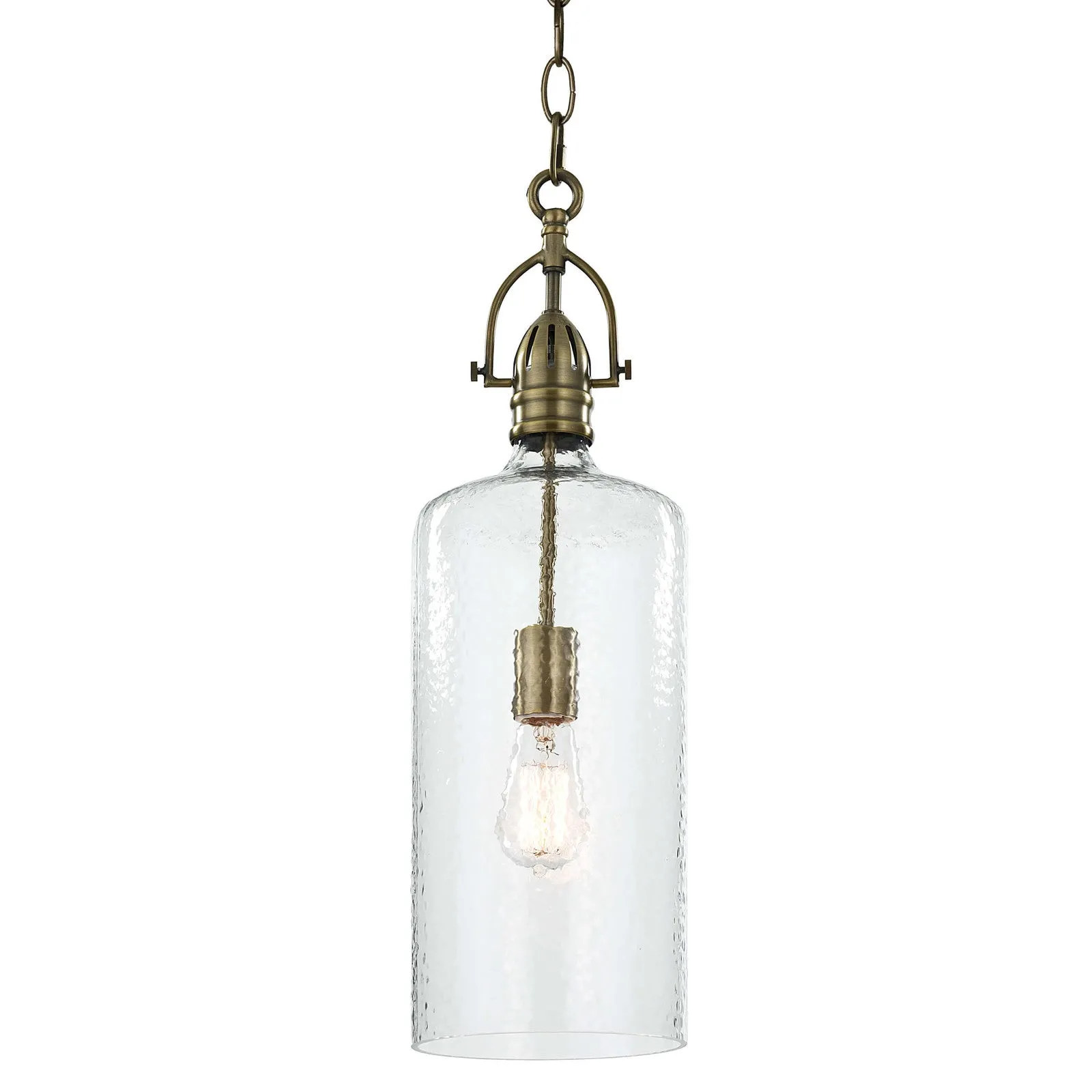 Bar Pendant (Natural Brass)