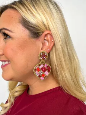 Beaded Ornament Earrings
