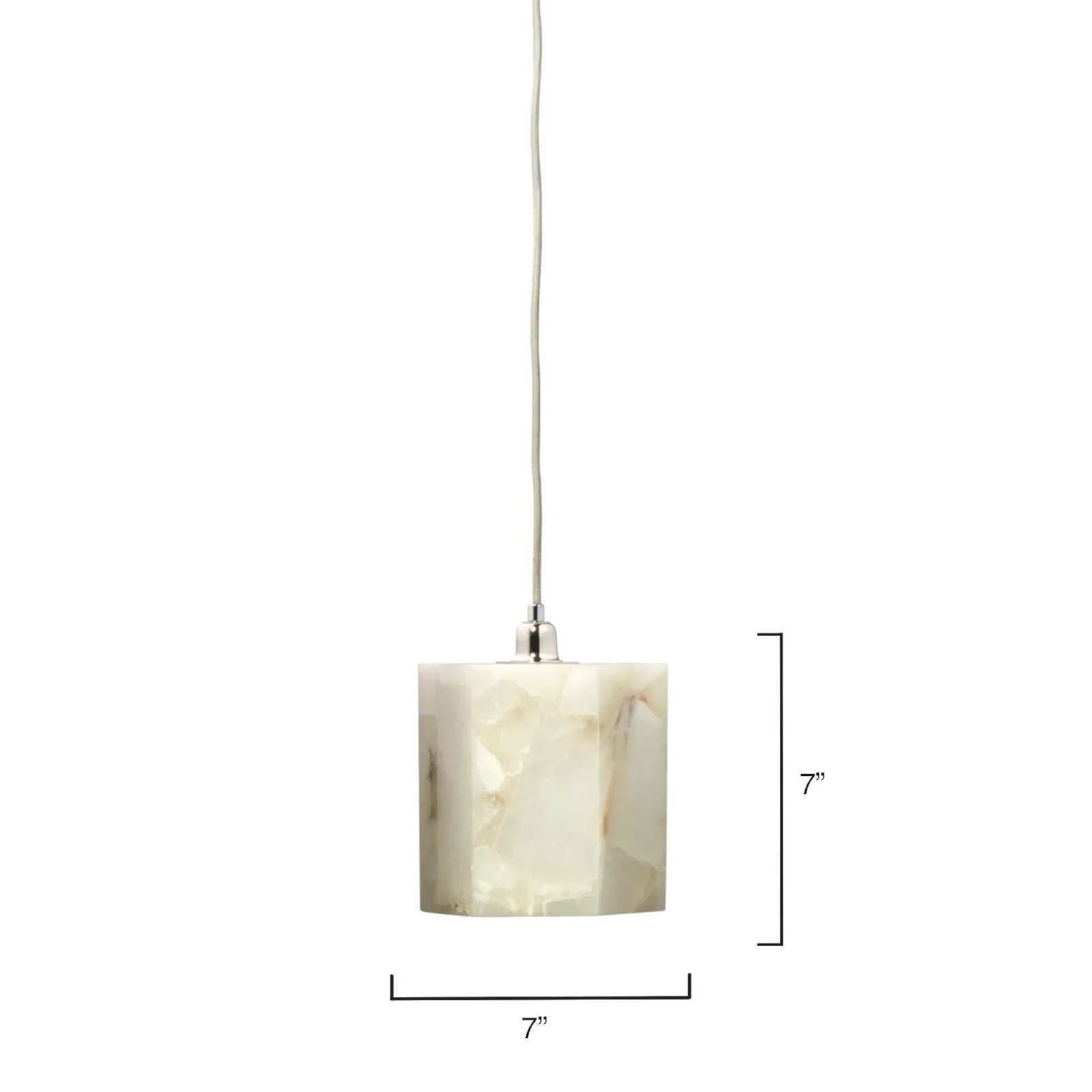 Borealis Hexagon Pendant