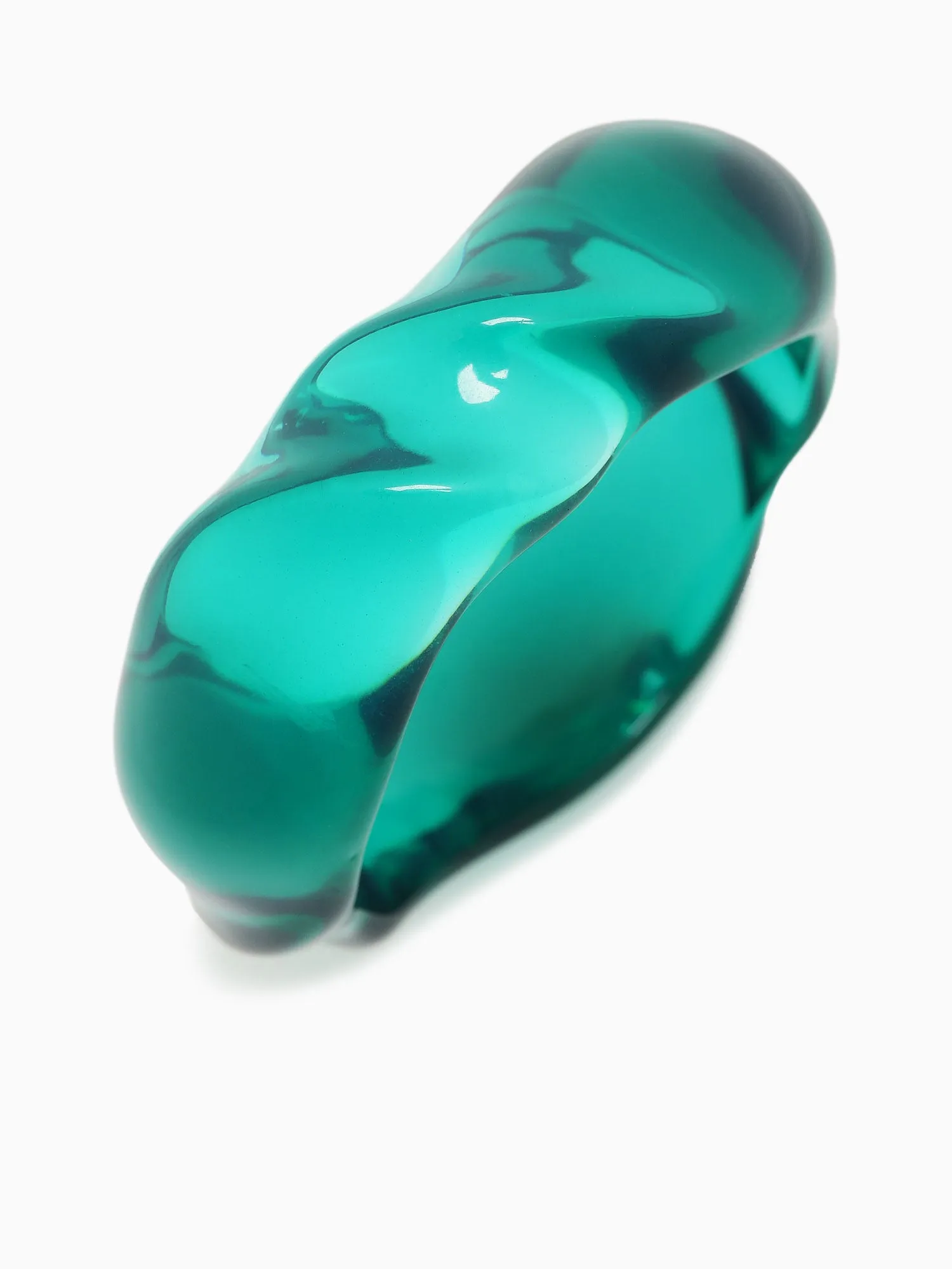 Bra Resin Bangle Green