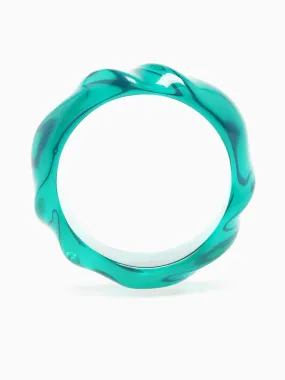 Bra Resin Bangle Green