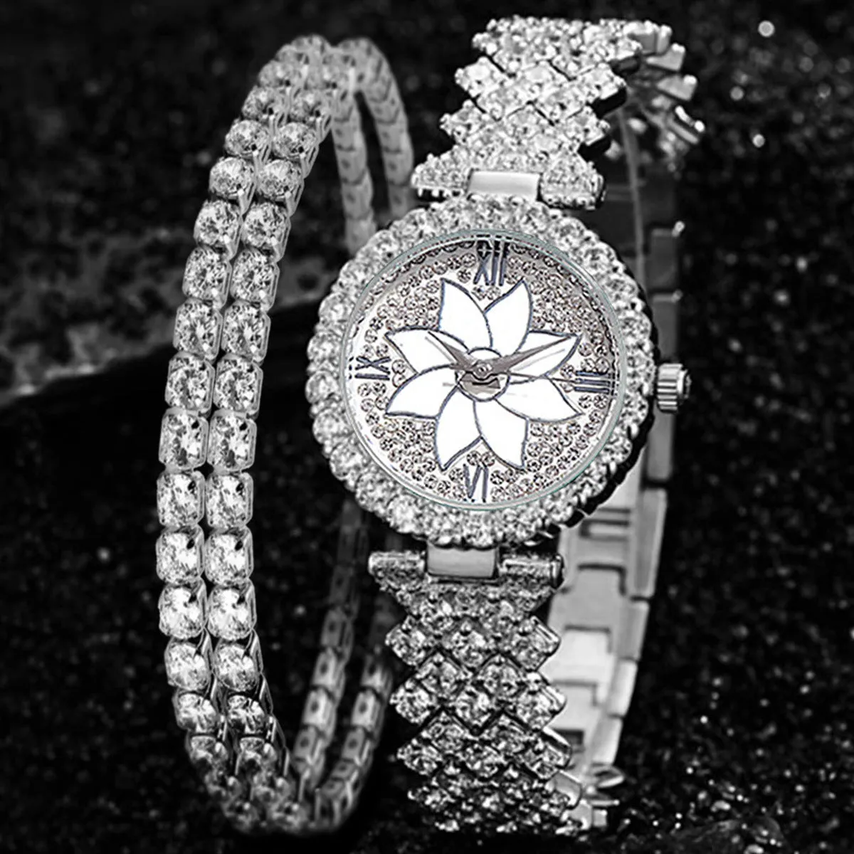 Bracelet Watch Women's Creative Gift Set Women's Watch Gift