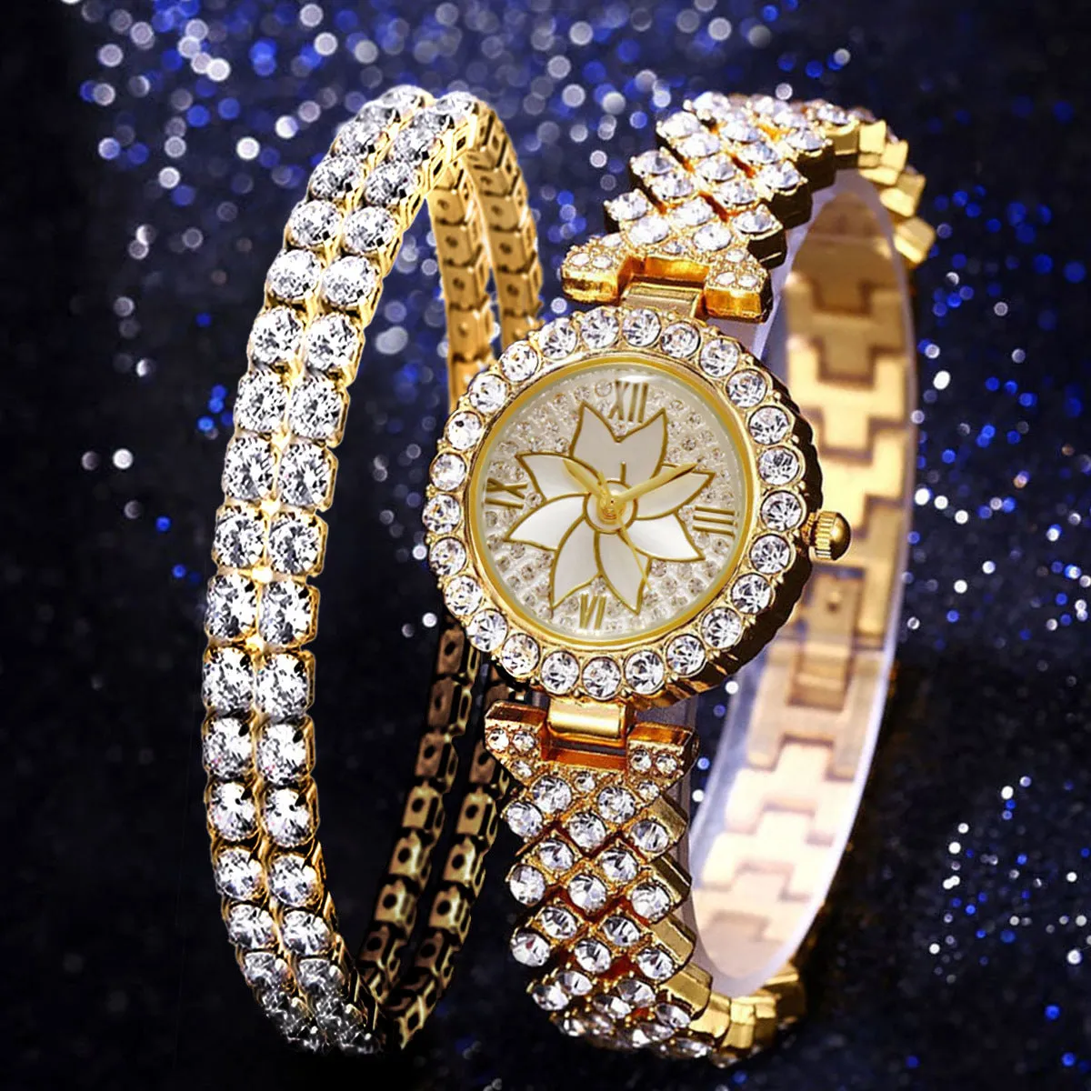 Bracelet Watch Women's Creative Gift Set Women's Watch Gift