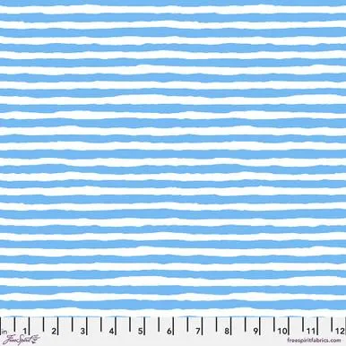Brandon Mably Comb Stripe - Sky