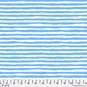 Brandon Mably Comb Stripe - Sky