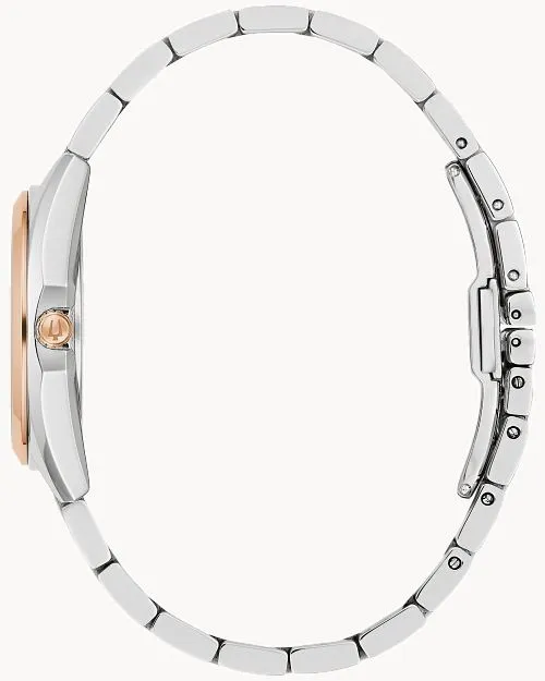 Bulova Surveyor Two-Toned Rose/Silver 98P207