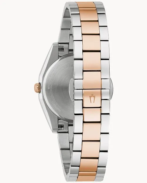Bulova Surveyor Two-Toned Rose/Silver 98P207