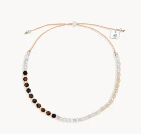 By Charlotte Happiness Crystal Pearl Bracelet