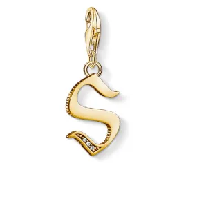 CHARM CLUB VINTAGE S PENDANT