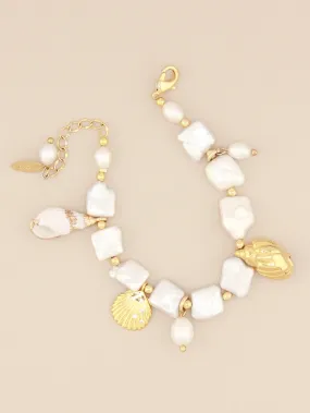 Charm Pearl Bracelet