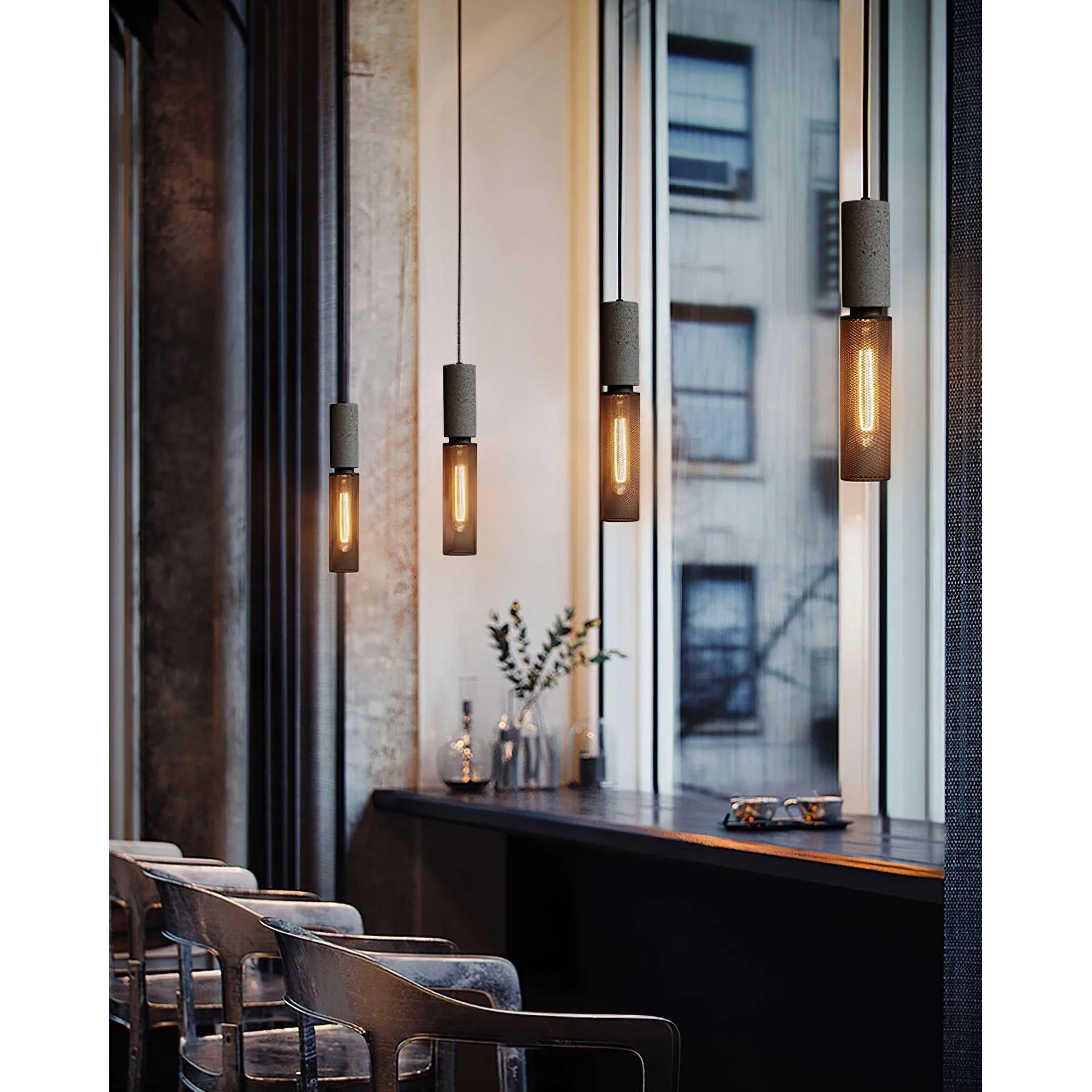 CityGlow Light - Nordische Vintage Kronleuchter Deckenleuchte