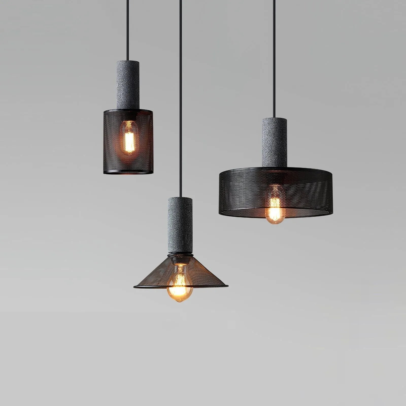 CityGlow Light - Nordische Vintage Kronleuchter Deckenleuchte
