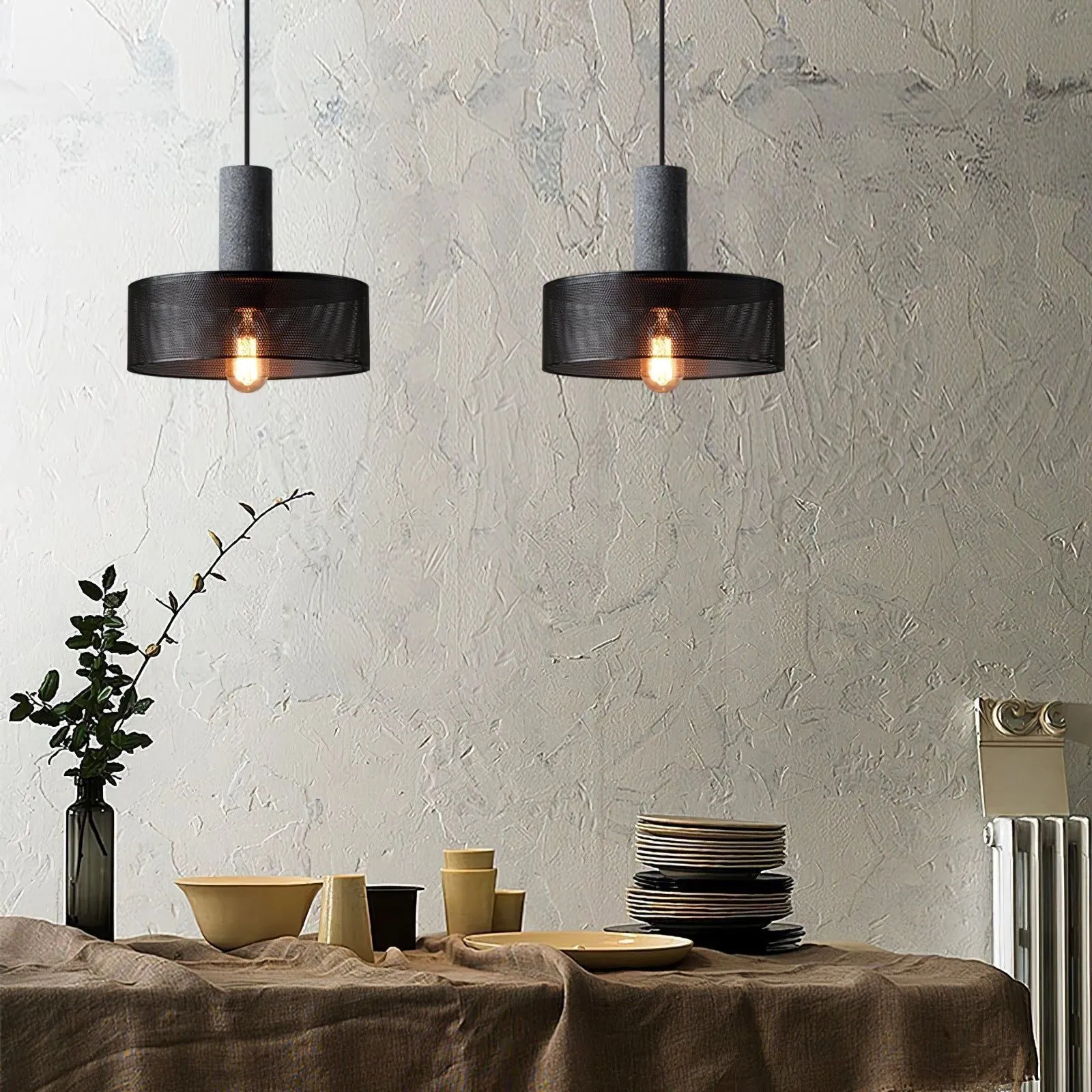 CityGlow Light - Nordische Vintage Kronleuchter Deckenleuchte
