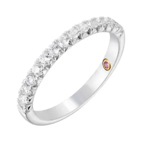 Classic Diamond Wedding Band...and Stackable!