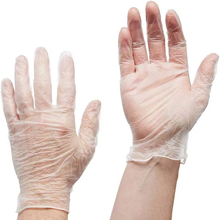 Clear Powder-free Vinyl SafeTouch Gloves