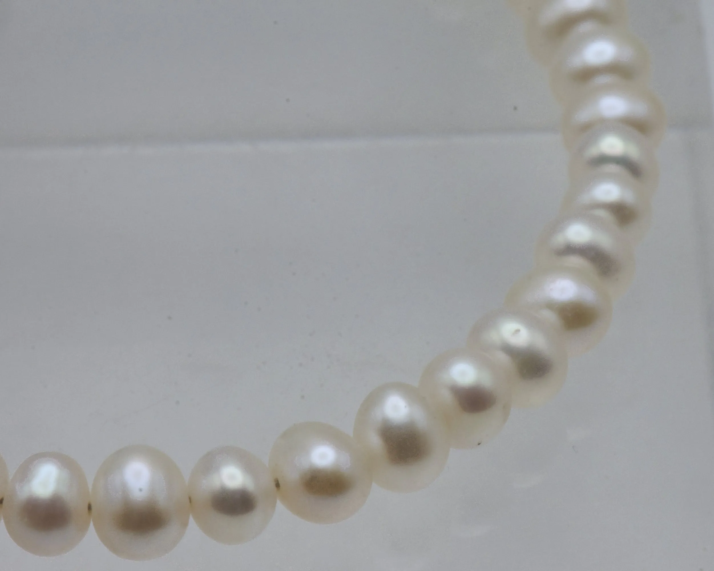 Cultured Pearls Sterling Silver "Mother" Charm Bracelet