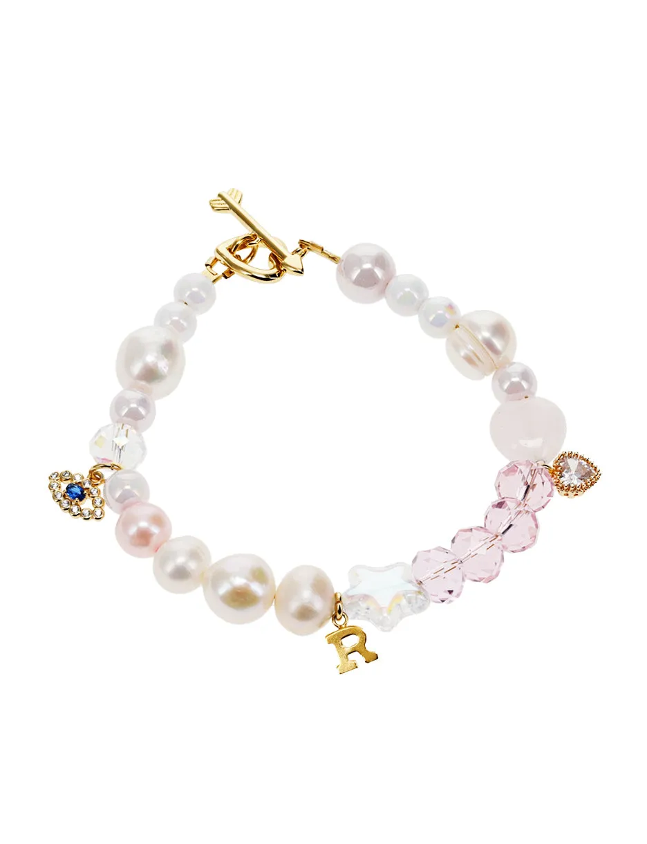 CUSTOM PEARL DROPS BRACELET