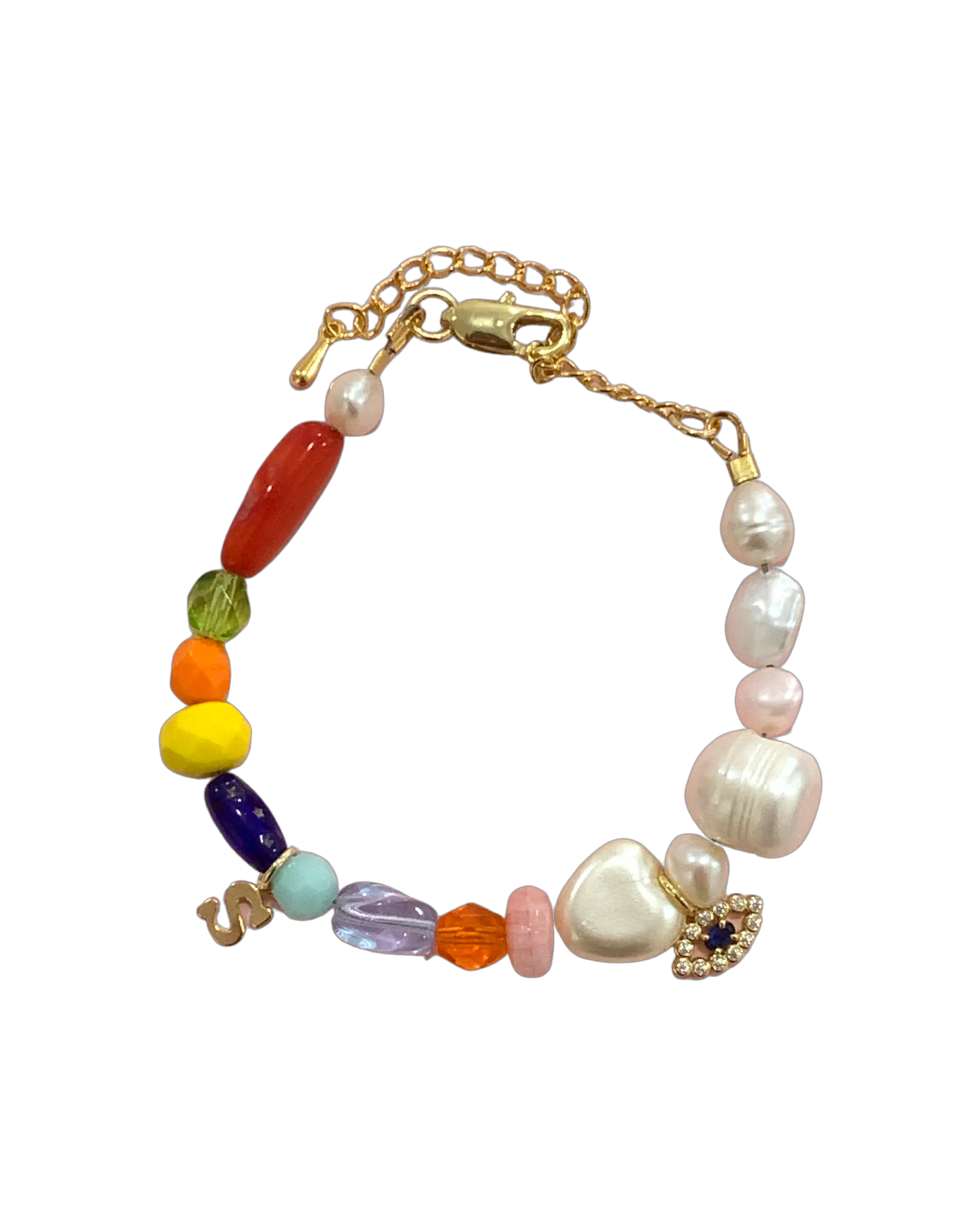 CUSTOM PEARL DROPS BRACELET