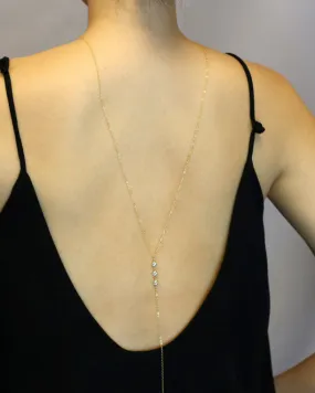 CZ III Back Necklace