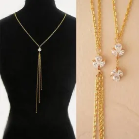 Delicate Backdrop Necklace MISTY
