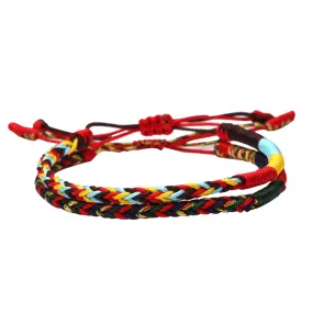 Diamond knot hand-woven bracelet