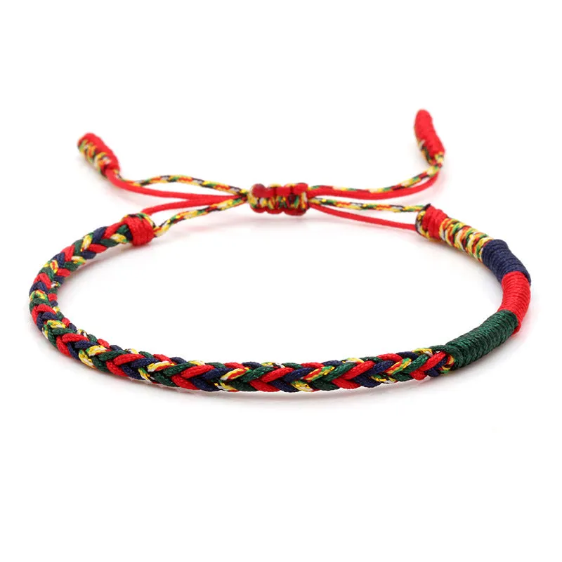 Diamond knot hand-woven bracelet
