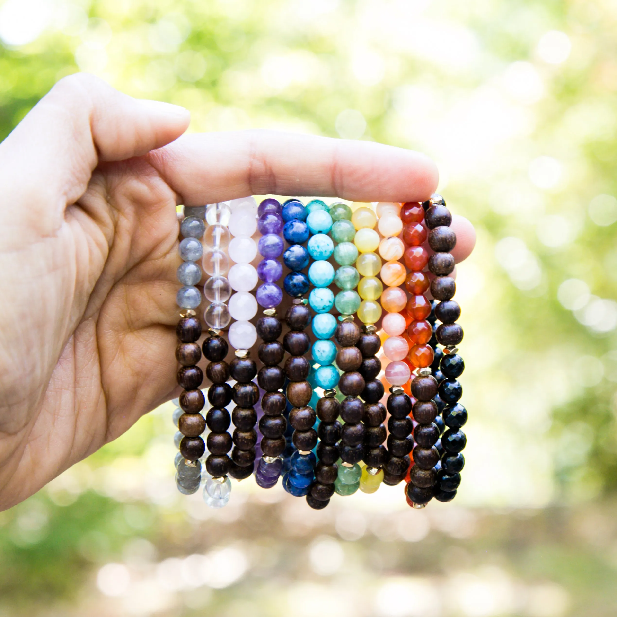 Divine Truth   Wisdom Diffuser Mala Bracelet