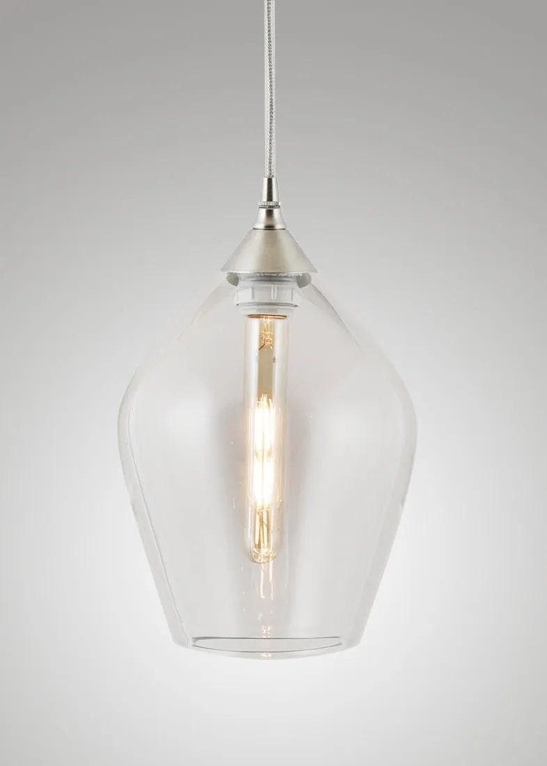 Dune Glass Diamond Pendant