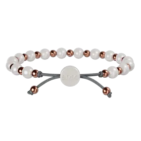 Embrace Bracelet - Pearl & Rose Gold