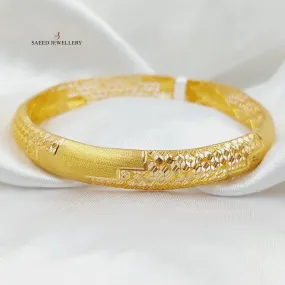 Engraved Kuwaiti Bangle