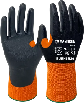 EUEN5BX20 Basic Gloves Cut Level C Nitrile Gauge 13