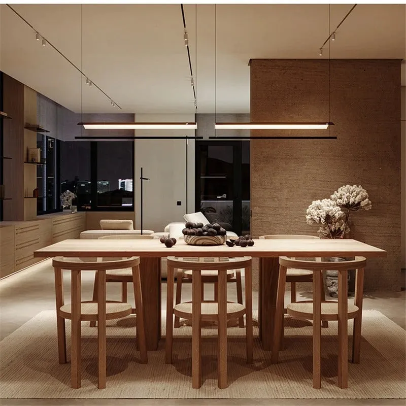 Eyvindur Linear Line And Thin Sheet Pendant Lamp