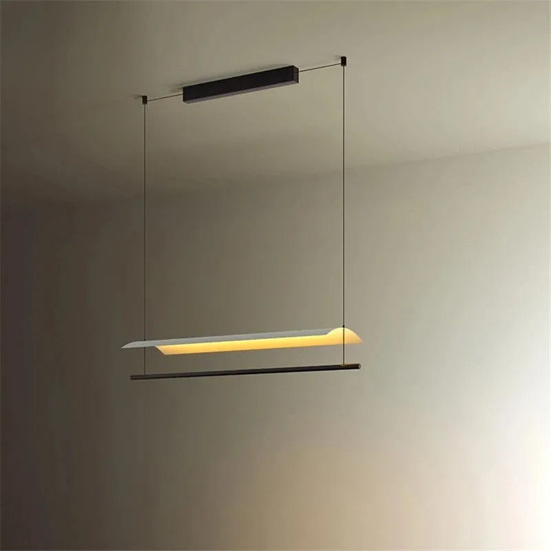 Eyvindur Linear Line And Thin Sheet Pendant Lamp